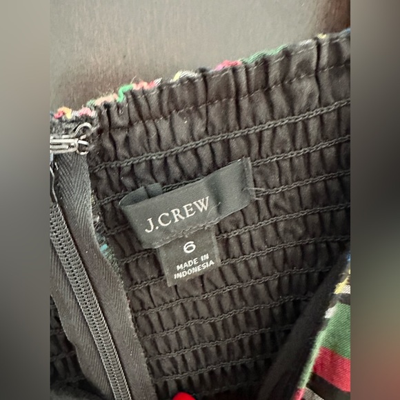 J Crew Tartan Plaid Mini Dress - Picture 4 of 6